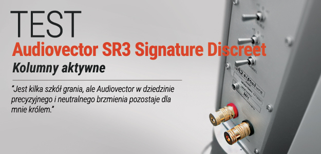 Audiovector SR3 DISCREET - test