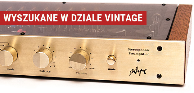 KLYNE 6LX - zapomniany preamp-legenda 