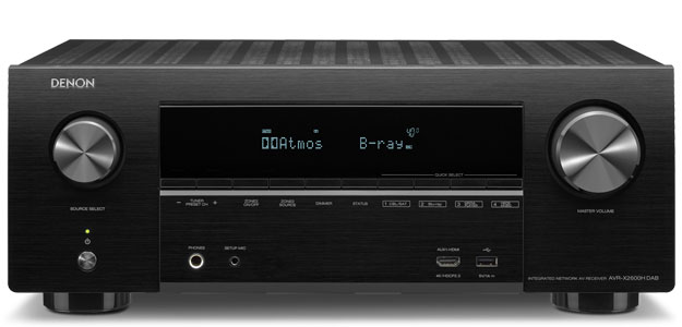 DENON: AVR-X1600H, AVR-X2600H i AVR-X2600H DAB+ nowe amplitunery AV serii X