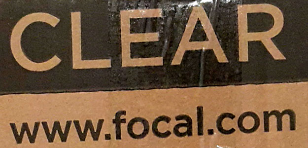 FOCAL: CLEAR - odpaking