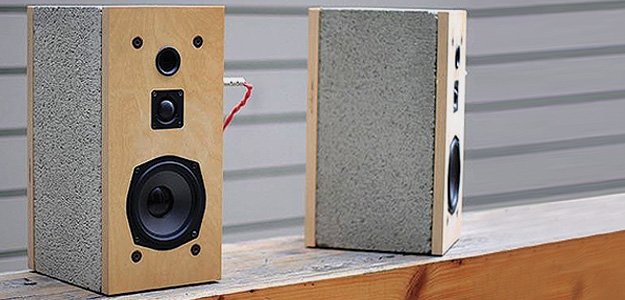 Daniel Ballou pokazał projekt CINDER SPEAKERS