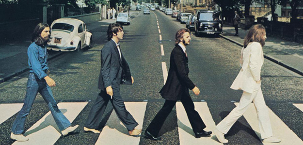 47 lat temu - sesja fotograficzna do okładki na Abbey Road 