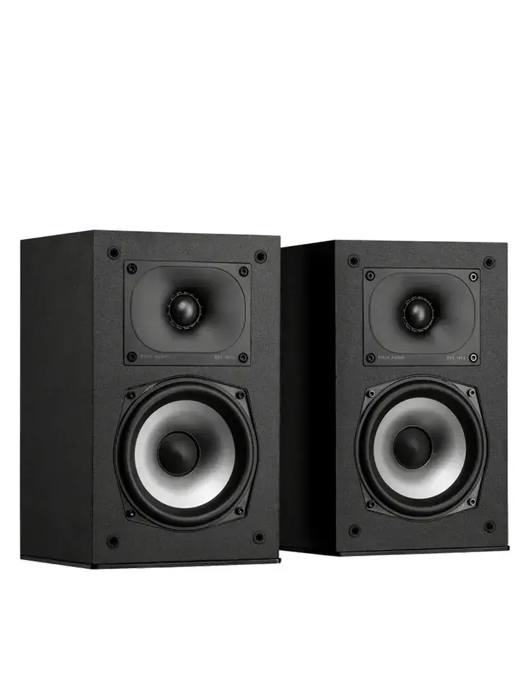 Polk Audio Monitor XT15 — Kolumny podstawkowe z czystym dźwiękiem, Kolor: Czarny - zdjęcie 1