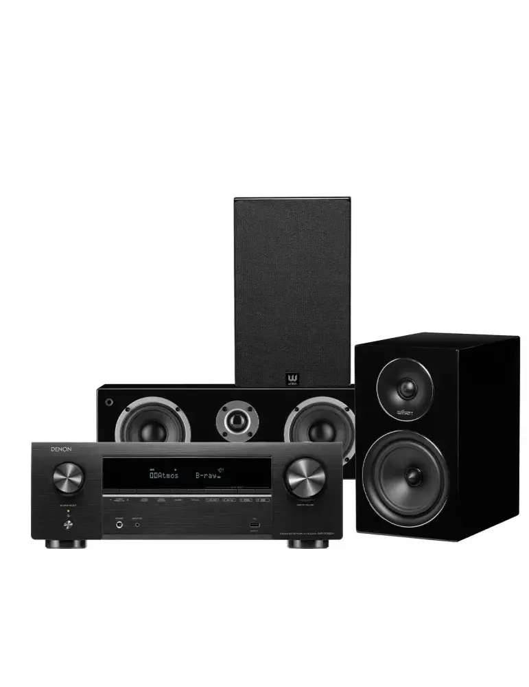 Zestaw kina domowego Denon AVR-X1800H + Wilson EL-4/Vocal EL — Bluetooth, HEOS, 8K, Zawartość zestawu: 12767-defaultCombination - zdjęcie 1