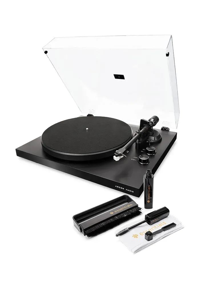 Argon Audio gramofon TT MK2 + zestaw VINYL KIT 10, Kolor: Mahogany - zdjęcie 1