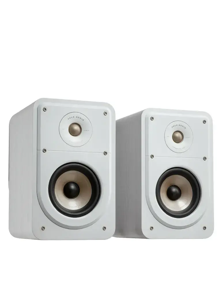Polk Audio Elite Signature ES15 — Kolumny podstawkowe Hi-Res z głębokim basem, Kolor: Biały - zdjęcie 1