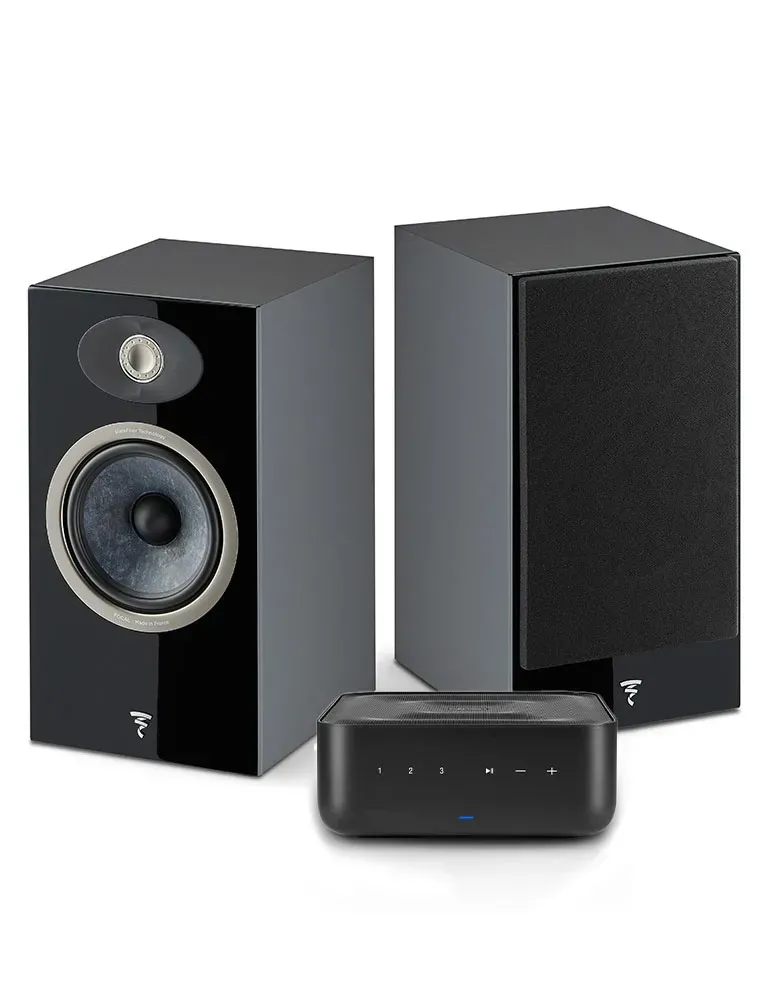 Denon Home AMP + Focal Theva N°1 — Zestaw stereo Hi-Fi z Bluetooth i Wi-Fi, Licencja Dirac Live: Dirac Live Room Correction - Full bandwidth - zdjęcie 1