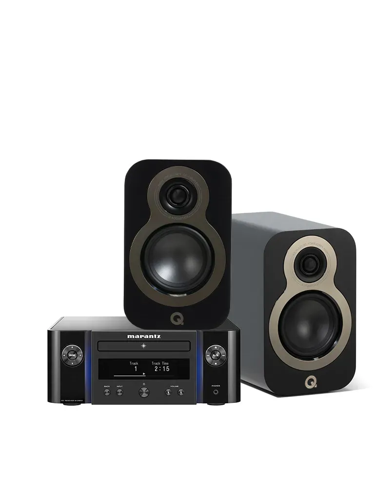 Marantz Melody X + QA 3010c — Zestaw stereo z CD i radiem DAB+, Kolor: Oak - zdjęcie 1