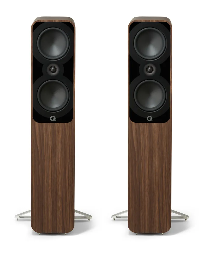Q Acoustics 5050 — Kolumny podłogowe stereo z przetwornikiem C3, Kolor: Rosewood - zdjęcie 1