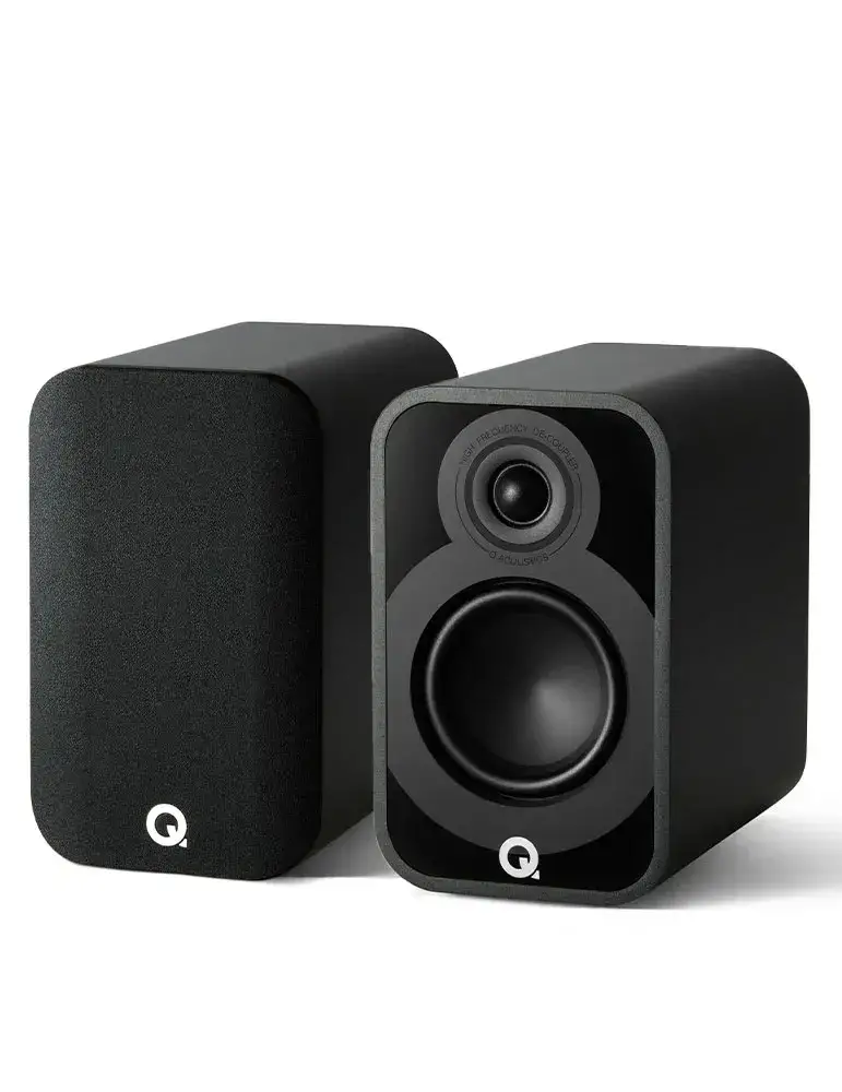Q Acoustics 5010 — Profesjonalne kolumny podstawkowe do domu, Kolor: Czarny - zdjęcie 1