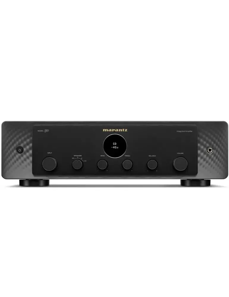 Marantz Model 50 — Wzmacniacz zintegrowany stereo, czarny/srebrny, Kolor: Czarny - zdjęcie 1