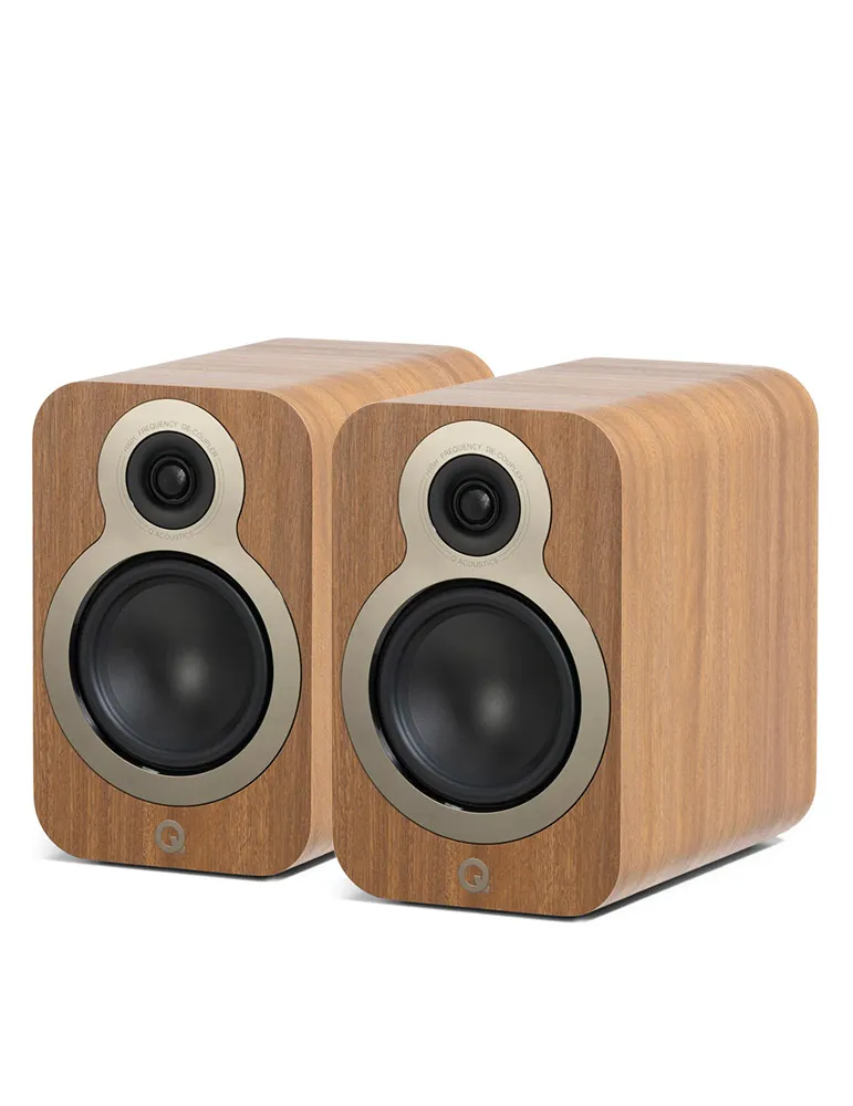 Q Acoustics 3020c Kolumny głośnikowe podstawkowe, Kolor: Oak - zdjęcie 1