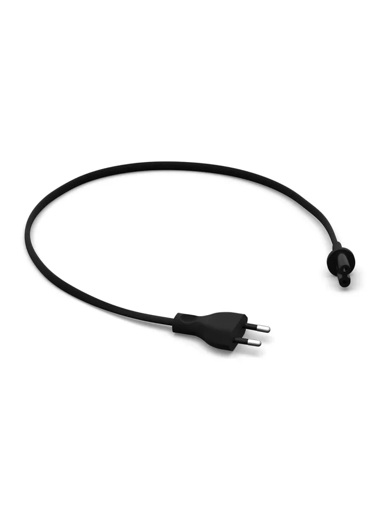 Sonos Power Cable 0.5m — Premium przewód zasilający do Arc/Beam/Five, Kolor: Czarny - zdjęcie 1
