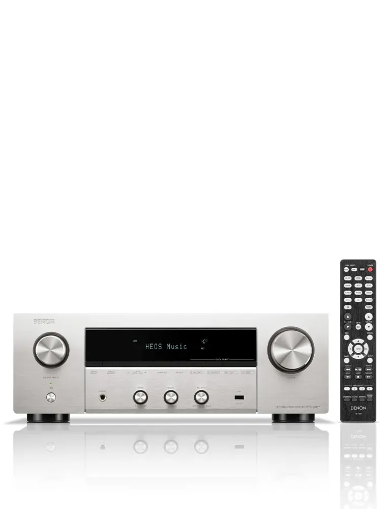 Denon DRA-900H Amplituner stereofoniczny, Kolor: Srebrny - zdjęcie 1