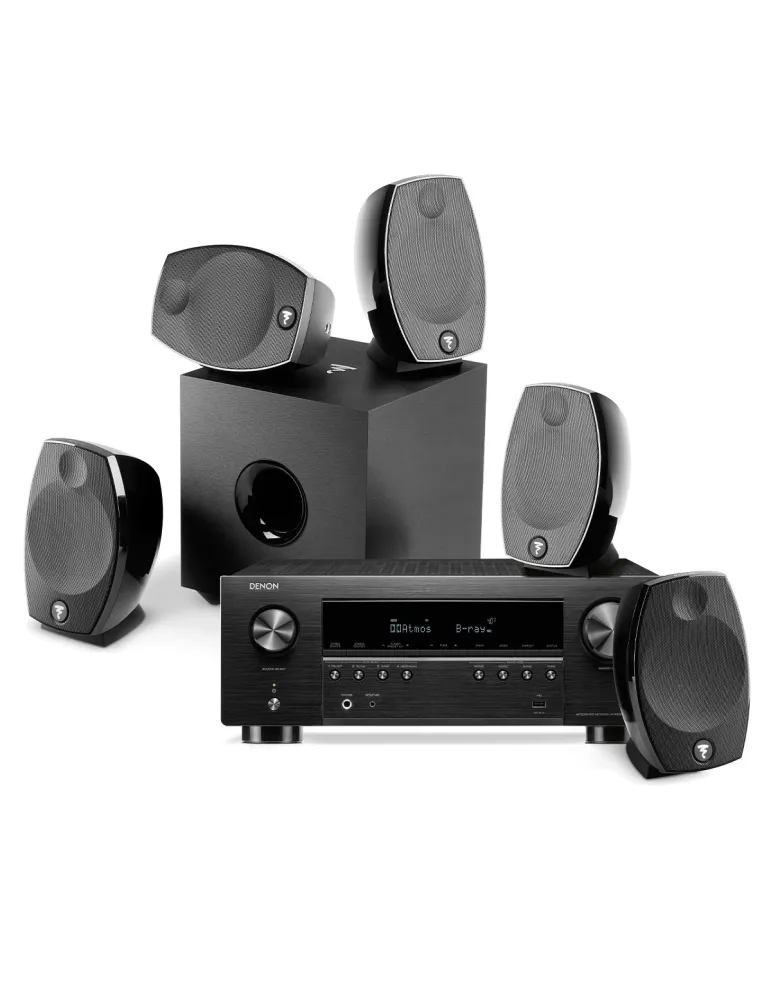 Zestaw kina domowego 5.1: AVR-S970H + SIB EVO 5.1, Kolor: Czarny - zdjęcie 1