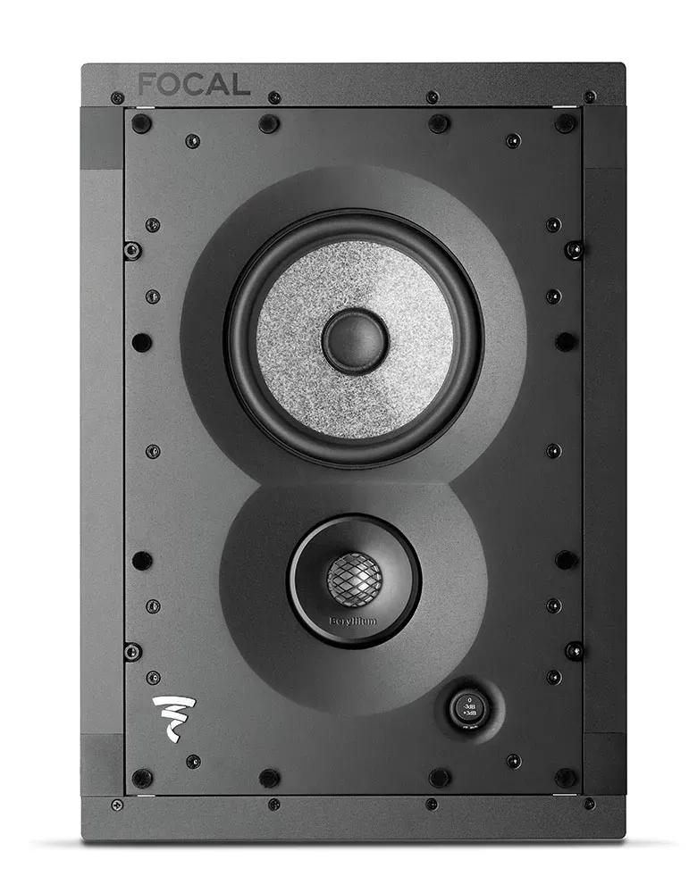 Focal 1000 IW6 — Profesjonalne głośniki ścienne premium z gwarancją, Kolor: Czarny - zdjęcie 1