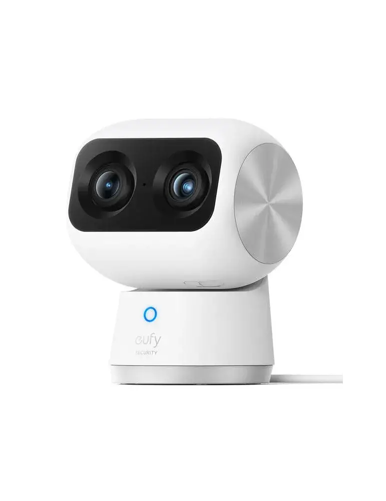 Eufy Indoor Cam S350 — Kamera 4K z AI, szerokokątnym obiektywem i audio, Kolor: Biały - zdjęcie 1