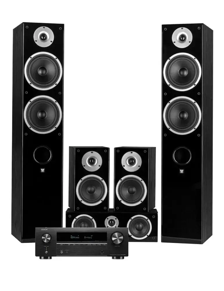 Denon AVR-X1800H + Wilson Raptor 7/1/Vocal — Kino domowe z Dolby Atmos i HEOS, Zawartość zestawu: 12027-defaultCombination - zdjęcie 1