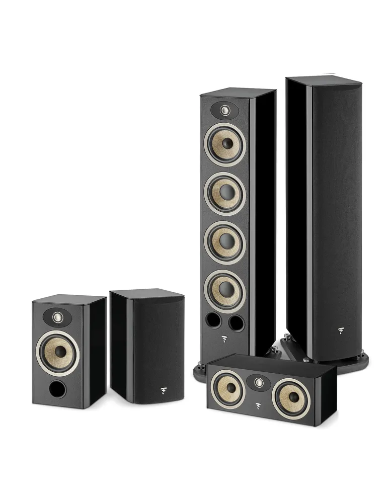 Zestaw Focal Aria EVO X N3/N1/CENTER — Kolumny do kina domowego z Flax bass-reflex, Zawartość zestawu: 6a6200f02e7ed - zdjęcie 3