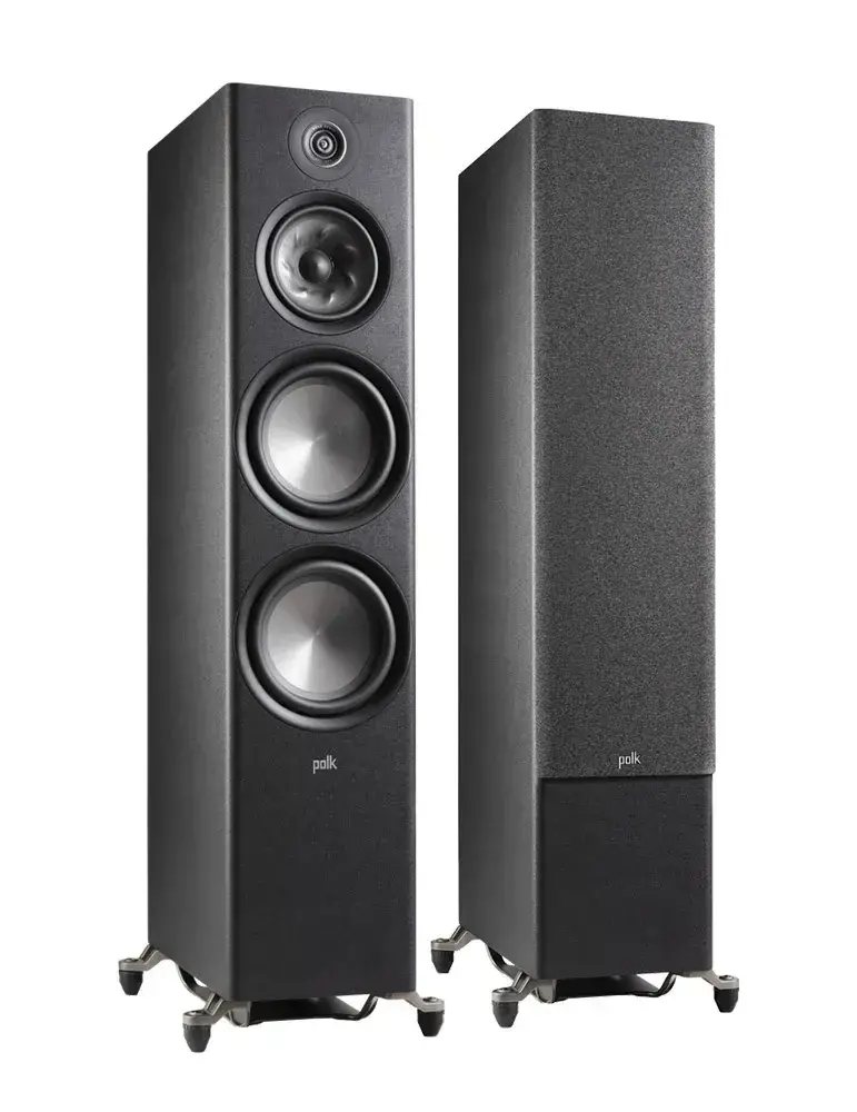 Polk Audio Reserve R700 — Kolumny podłogowe Hi-Res Audio z Power Port 2.0, Kolor: Czarny - zdjęcie 1