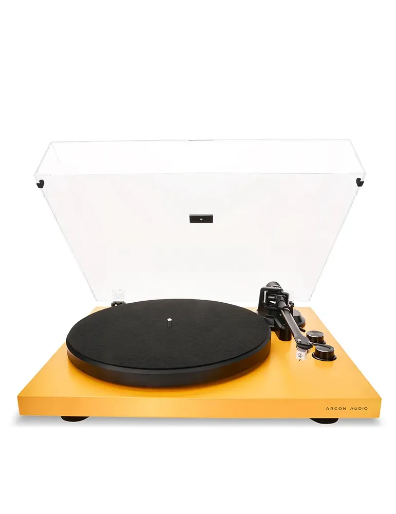 Argon Audio TT MK2 — Gramofon Hi-Fi z wbudowanym przedwzmacniaczem RIAA, Kolor: Amber - zdjęcie 1