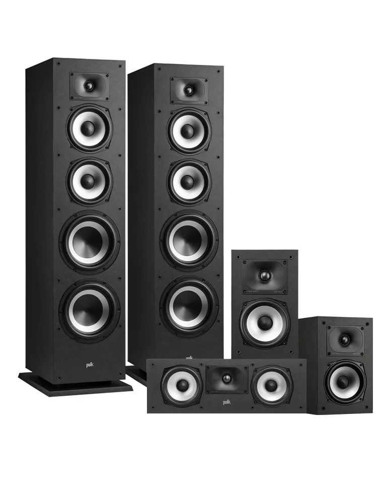 Polk Audio Monitor XT70/15/30C - Zestaw głośników do kina domowego, Zawartość zestawu: 15787-defaultCombination - zdjęcie 1