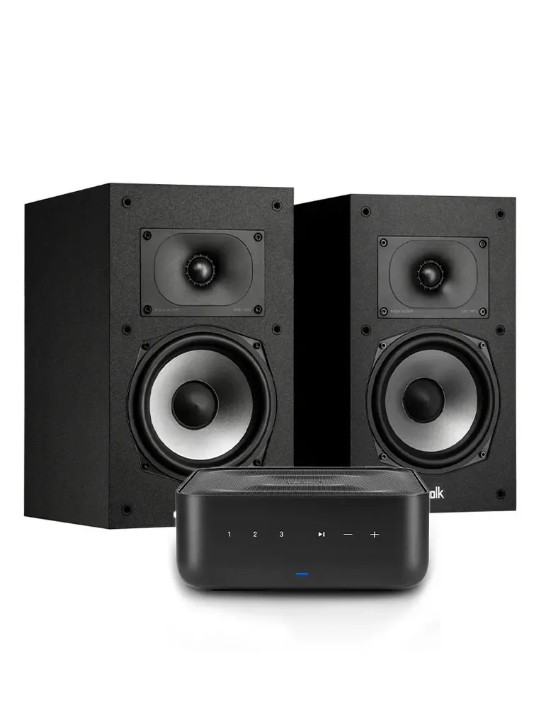 Denon Home AMP + Polk Audio XT20 — Zestaw stereo Hi-Fi do muzyki i kina, Licencja Dirac Live: Dirac Live Room Correction - Full bandwidth - zdjęcie 1