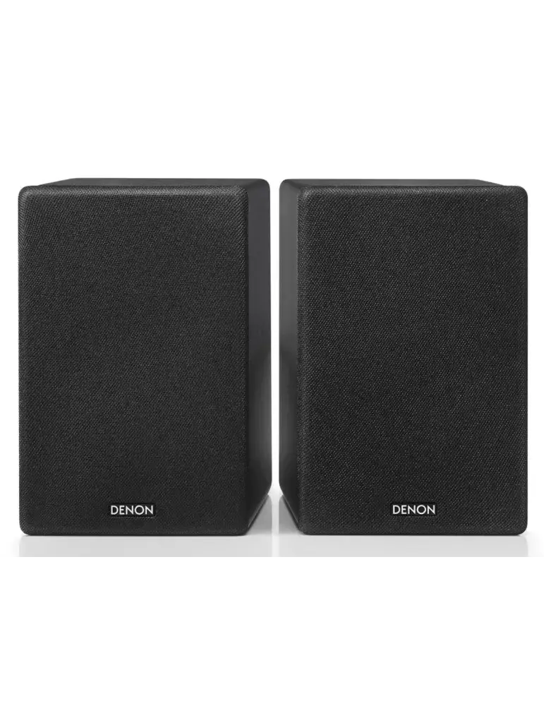 Denon SCN-10 — Kolumny stereo 2.0 do Hi-Fi z doskonałym dźwiękiem, Kolor: Czarny - zdjęcie 1