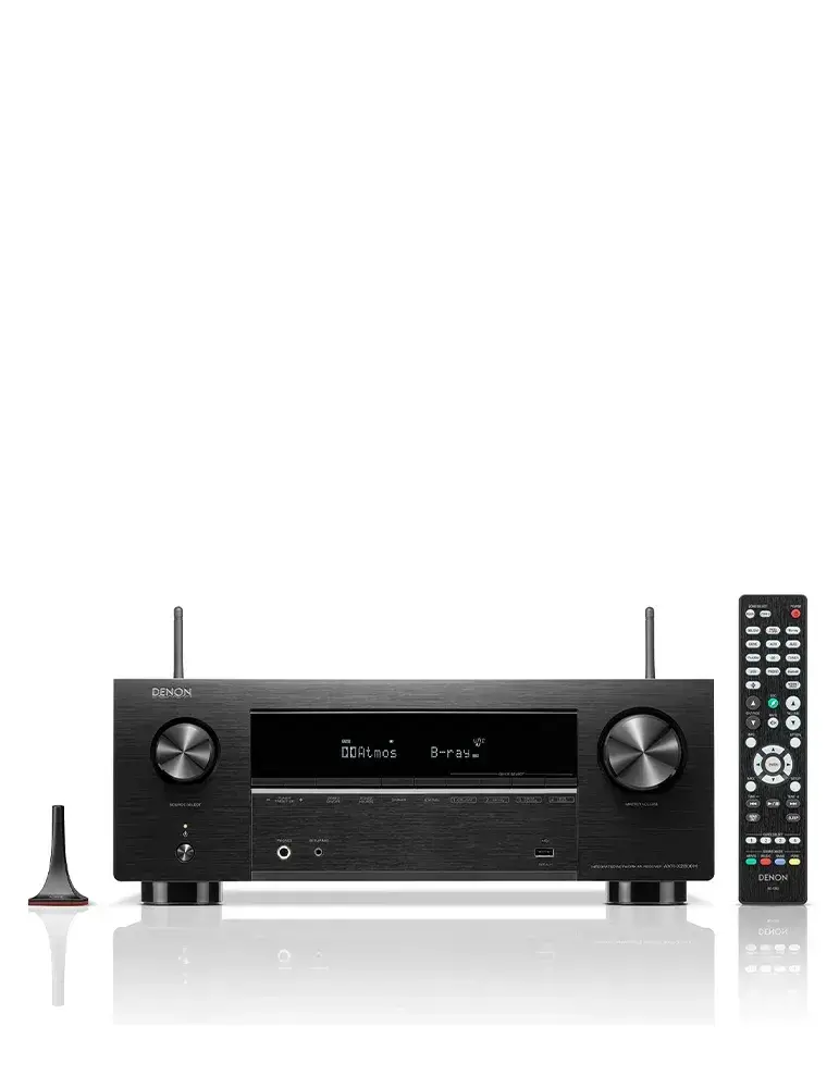 Denon AVR-X2800H — Amplituner 7.2 z Dolby Atmos i 8K HDR, Kolor: Czarny - zdjęcie 1