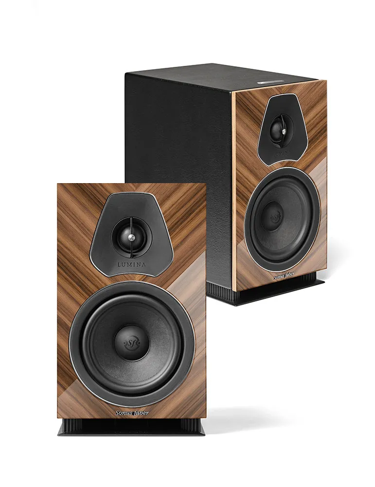 Kolumny głośnikowe podstawkowe LUMINA II AMATOR Sonus Faber, Kolor: Natural Walnut - zdjęcie 1