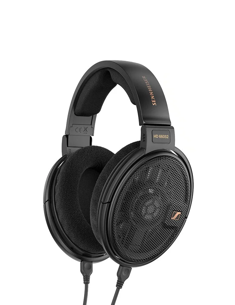 Sennheiser HD 660S2 — Otwarte słuchawki wokółuszne 300 Ohm, Kolor: Czarny - zdjęcie 1