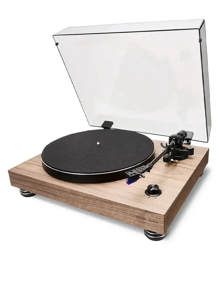 Argon Audio TT-4 MK2 — Gramofon Hi-Fi z Ortofon 2M Blue i RIAA, Kolor: Walnut - zdjęcie 1