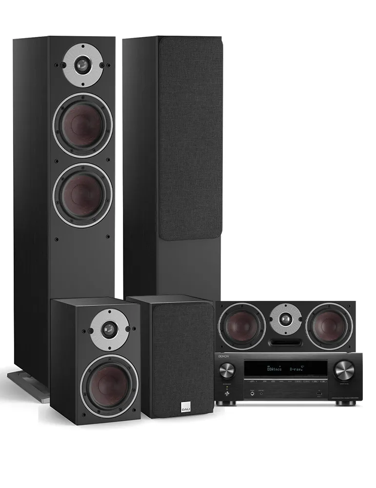 Denon AVR-X1800H + Dali Oberon 5/1/VOKAL, Kolor: Light oak - zdjęcie 1