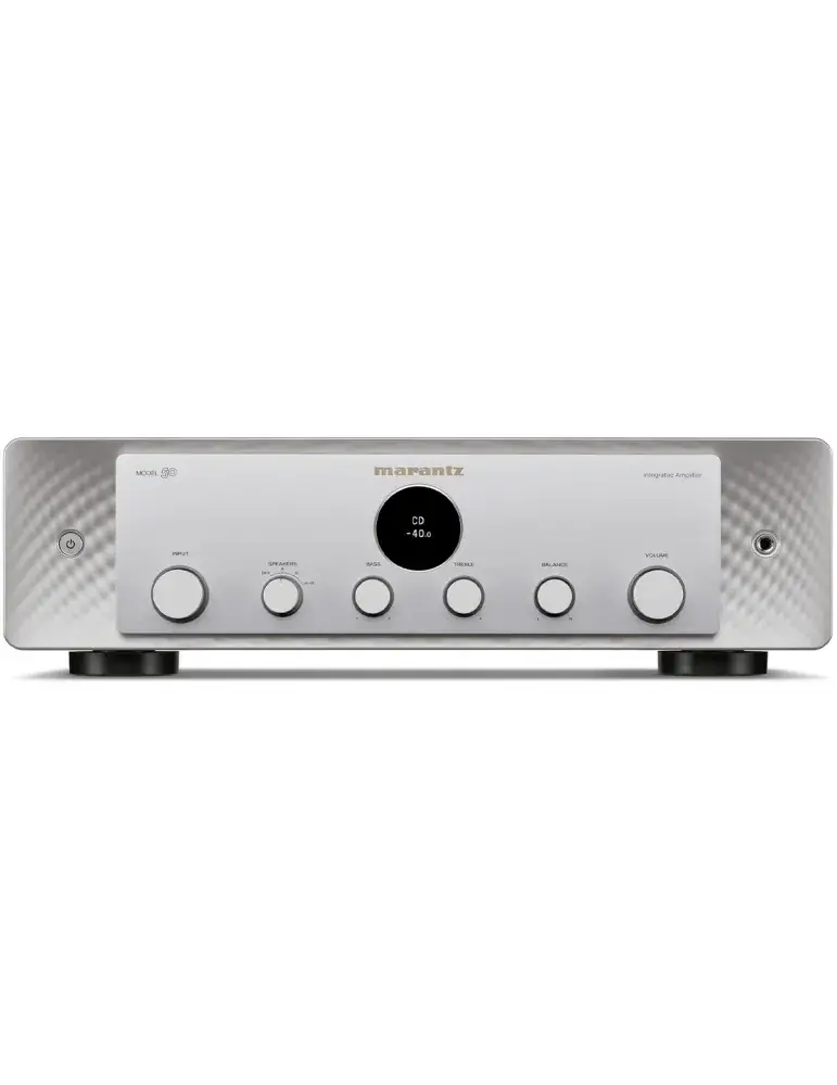 Marantz Model 50 — Wzmacniacz zintegrowany stereo, czarny/srebrny, Kolor: Silver-Gold - zdjęcie 1