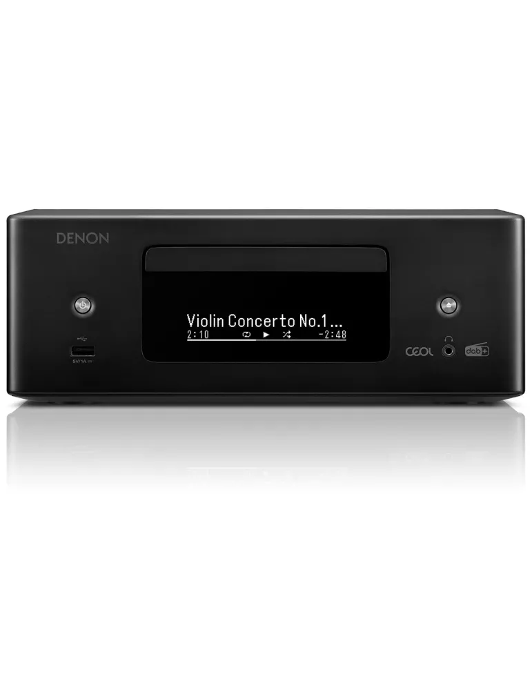 Denon RCD-N12 DAB Amplituner stereo z CD, Kolor: Czarny - zdjęcie 1