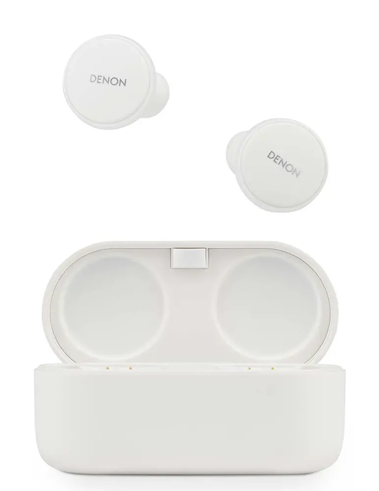 Denon PerL Pro Bezprzewodowe słuchawki douszne True Wireless klasy premium, Kolor: Biały - zdjęcie 1