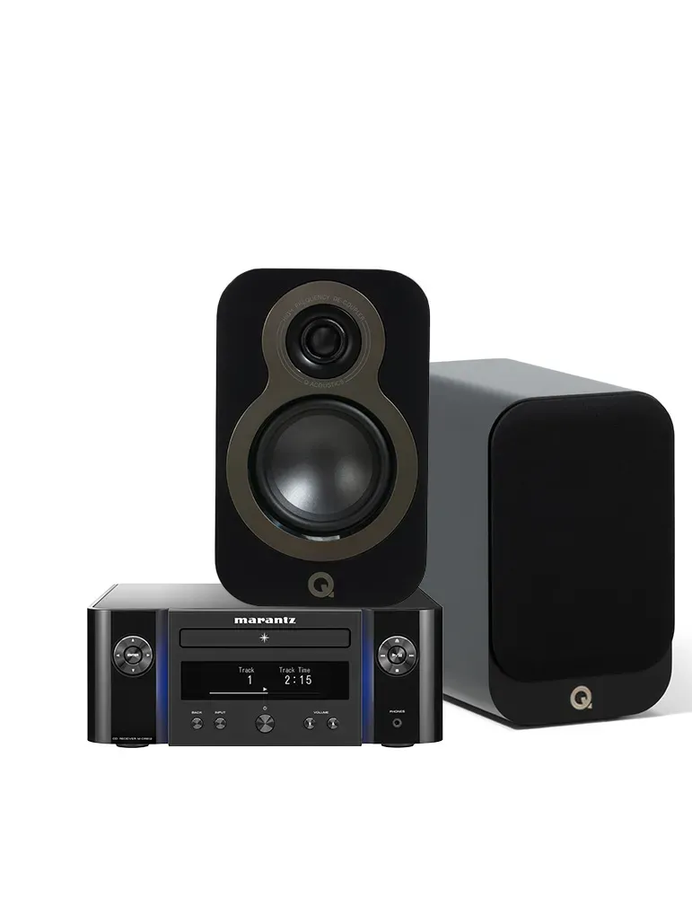 Marantz Melody X + QA 3020c — Zestaw stereo do muzyki i radia DAB+, Kolor: Walnut - zdjęcie 1