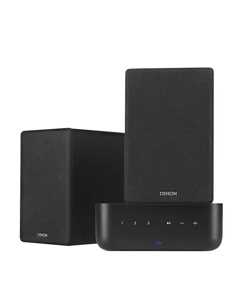 Zestaw stereo Denon Home AMP/SCN-10 — Bezprzewodowe strumieniowanie z HEOS i AirPlay 2, Licencja Dirac Live: Dirac Live Room Correction - Limited band - zdjęcie 1