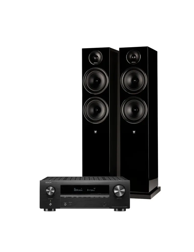 Zestaw stereo Denon AVR-X1800H + Wilson EL-8 — Bluetooth i USB, Zawartość zestawu: 12023-defaultCombination - zdjęcie 1