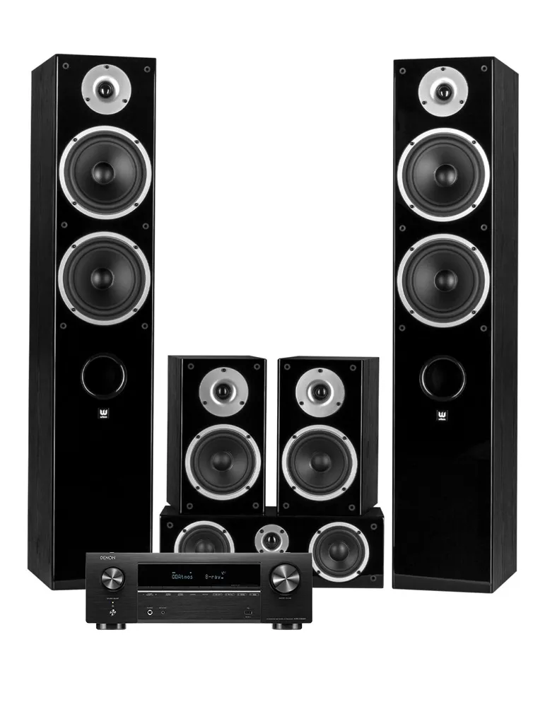Kino domowe Denon AVR-X1800H + Wilson Raptor 7/1/Vocal, Kolor: Biały - zdjęcie 1