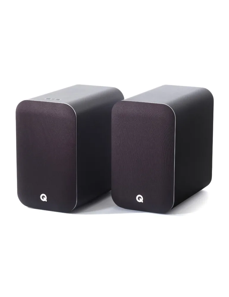Q Acoustics M20 HD — Aktywne kolumny podstawkowe Bluetooth aptX HD, Kolor: Czarny - zdjęcie 1