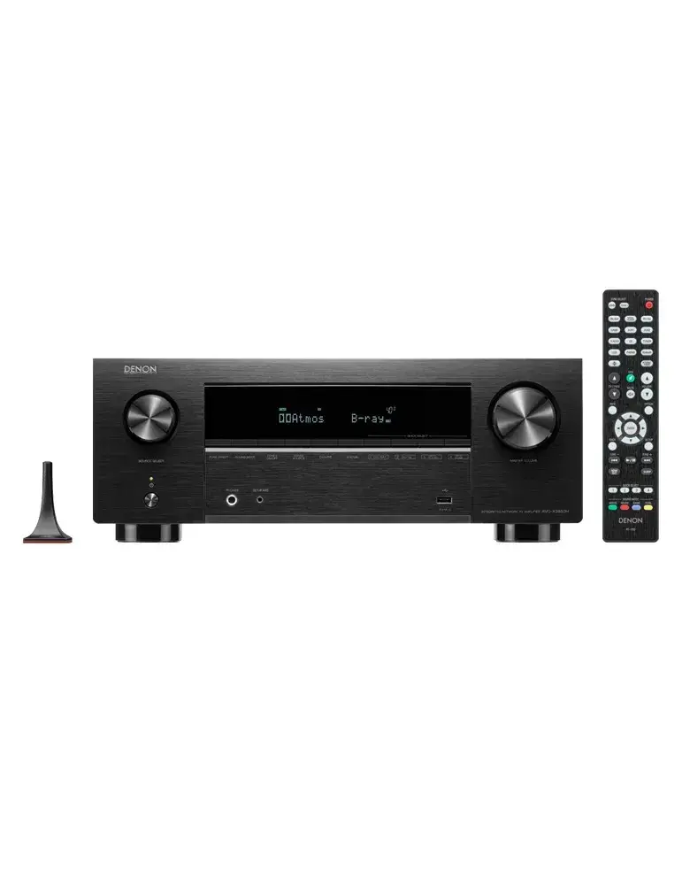 Denon AVC-X2850H — Amplituner 7.2 z Dolby Atmos i HDMI 8K, Kolor: Czarny - zdjęcie 1