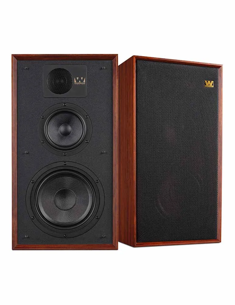 Wharfedale Linton — Kolumny podstawkowe 3-drożne Heritage dla audiofilów, Kolor: Mahogany - zdjęcie 1