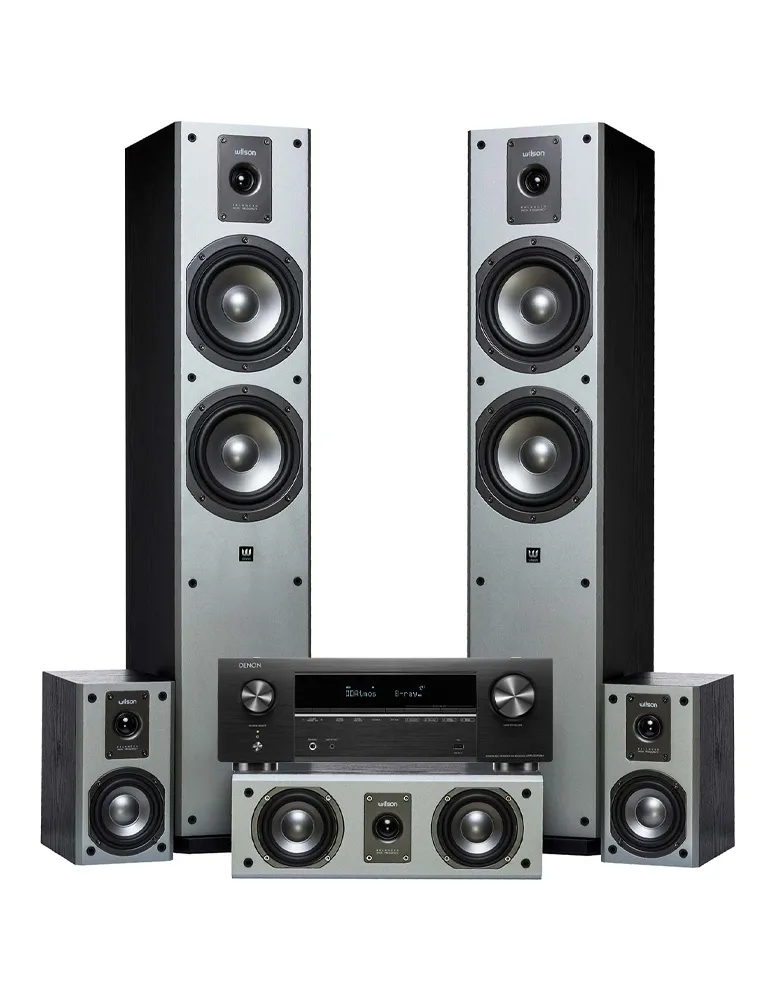 Kino domowe Denon AVR-X1800H + Wilson Viper, Zawartość zestawu: 12030-defaultCombination - zdjęcie 1