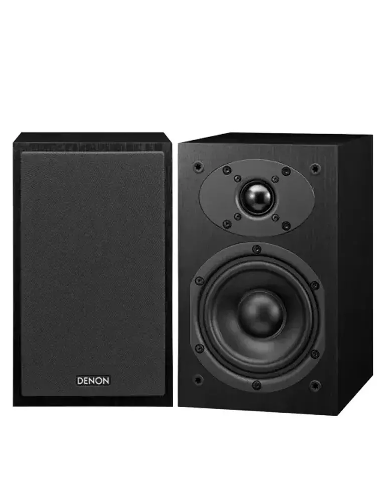 Denon SC-M41 — Kolumny głośnikowe 2.0 z bass-reflex do hi-fi, Kolor: Czarny - zdjęcie 1