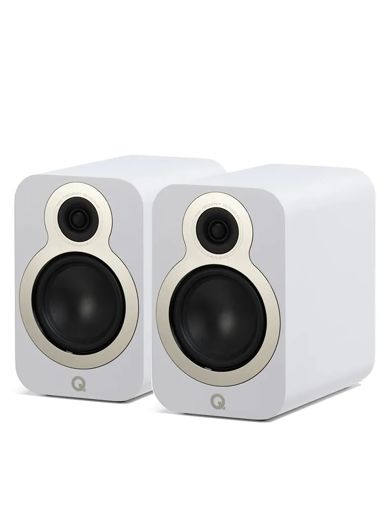 Q Acoustics 3020c Kolumny głośnikowe podstawkowe, Kolor: Biały - zdjęcie 1