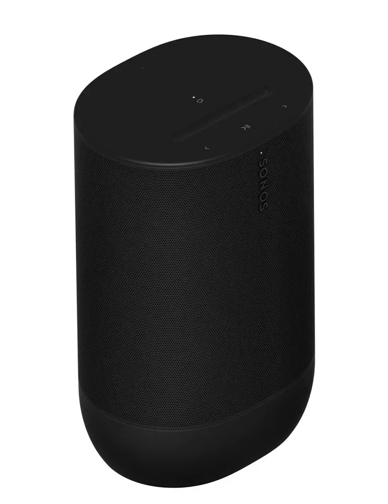 Sonos Move 2 — Przenośny głośnik Bluetooth z Wi-Fi i wytrzymałą baterią, Kolor: Czarny - zdjęcie 1