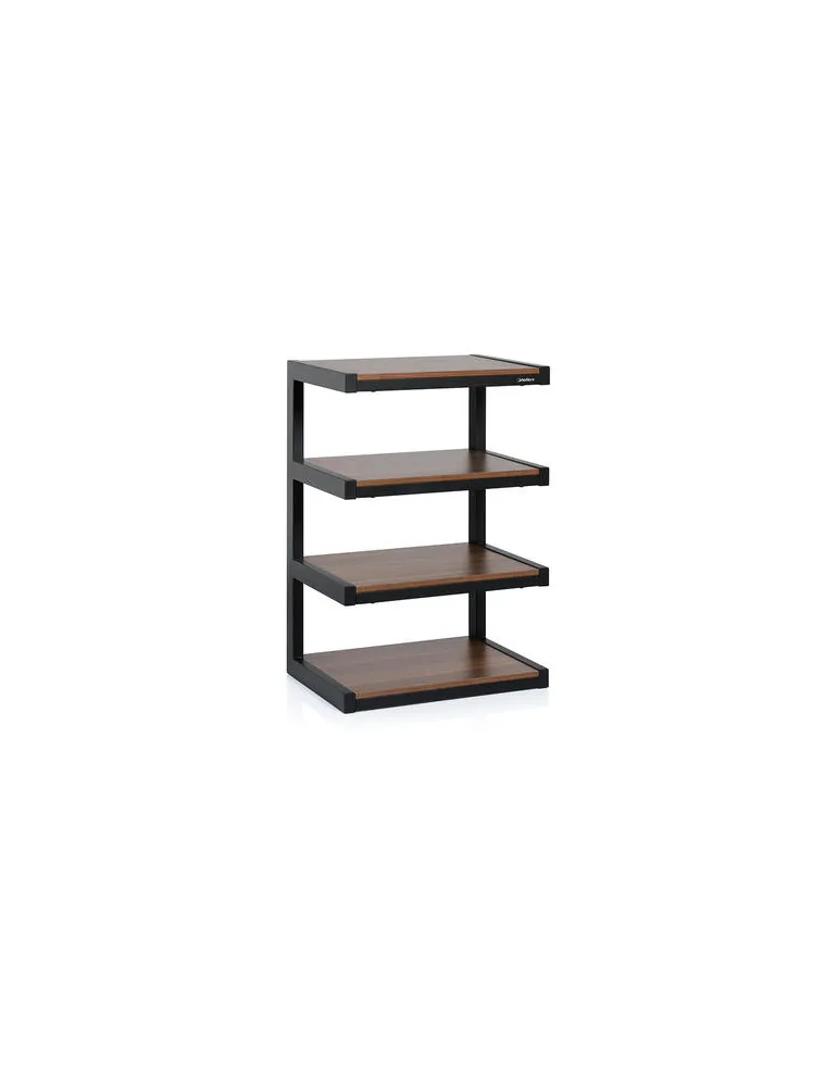 Norstone Esse Hi‑Fi Vinyl – stylowy stolik audio/winyl (86 cm), Kolor: Walnut - zdjęcie 1