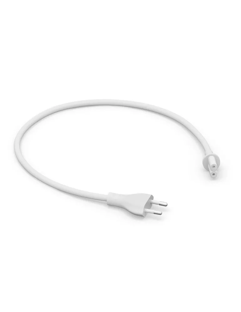 Sonos Power Cable 0.5m — Premium przewód zasilający do Arc/Beam/Five, Kolor: Biały - zdjęcie 1