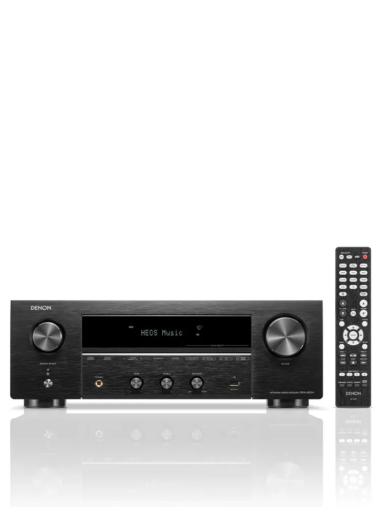 Denon DRA-900H — Amplituner stereo 8K z Bluetooth i Wi-Fi, Kolor: Czarny - zdjęcie 1